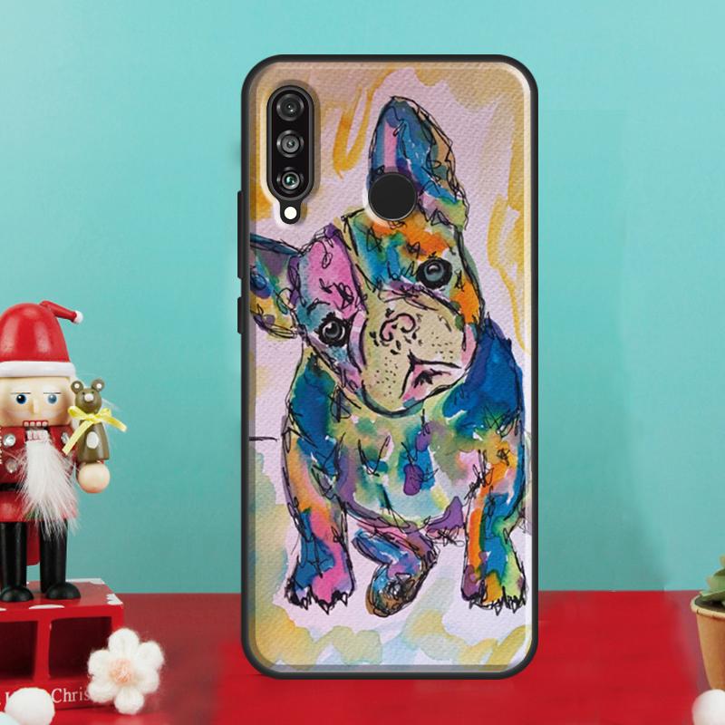 French Bulldog Art For Huawei Nova 7i 8i 11i 12i 12s 9 10 SE Y90 Y60 Y70 Y72 Y61 Y91 P30 P40 Lite P60 Pro Case