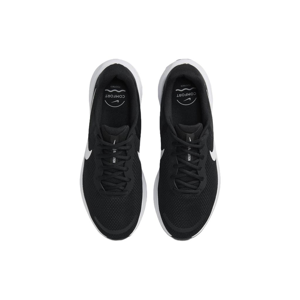 Nike Revolution 7 Svart Hvit Herresneakers FB2207-001