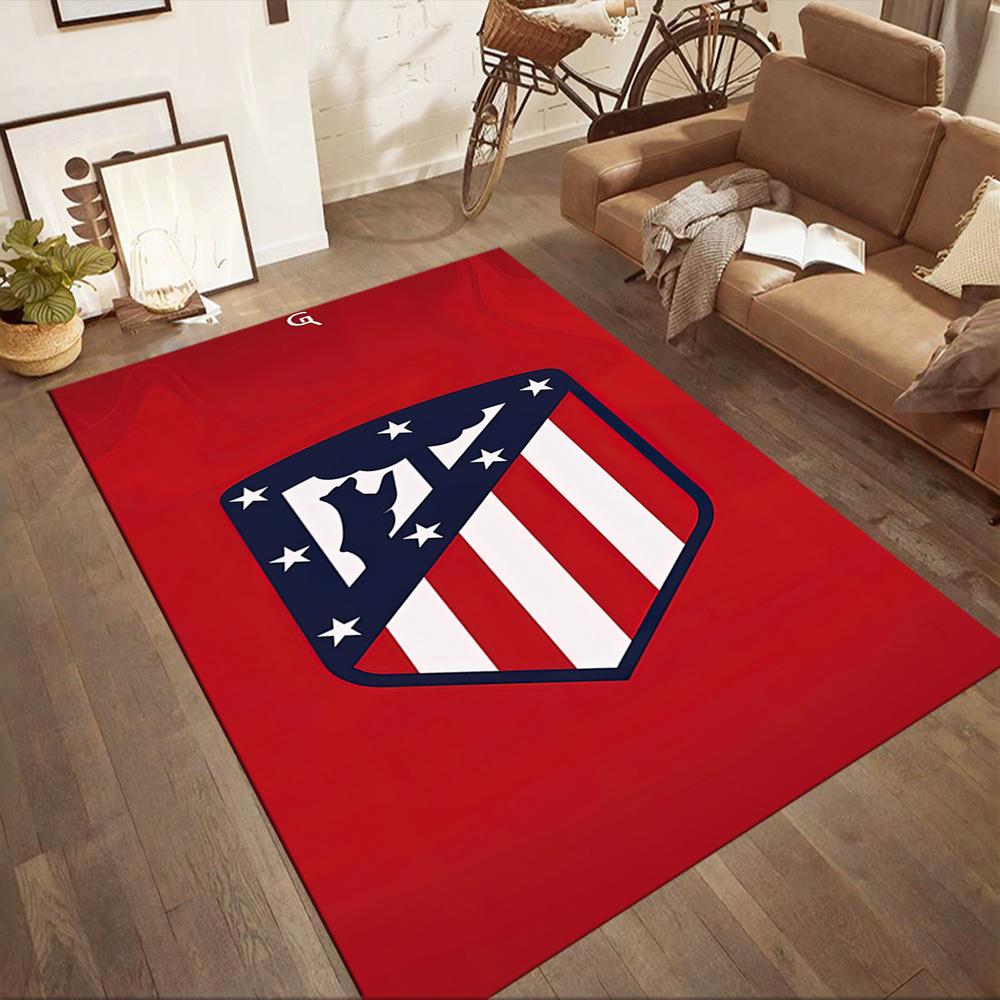 Atletico Madrid Carpet Perfect For Outdoor Decorate Room Dormitory Dining Room Antislip Rug Decorate Offices Best For Christmas