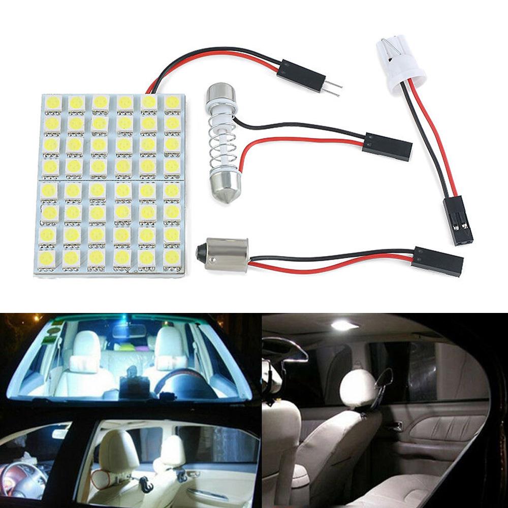 5X White 48SMD T10 BA9S Car Festoon LED Interior 5X White 48SMD T10 BA9S Car Festoon LED Interior