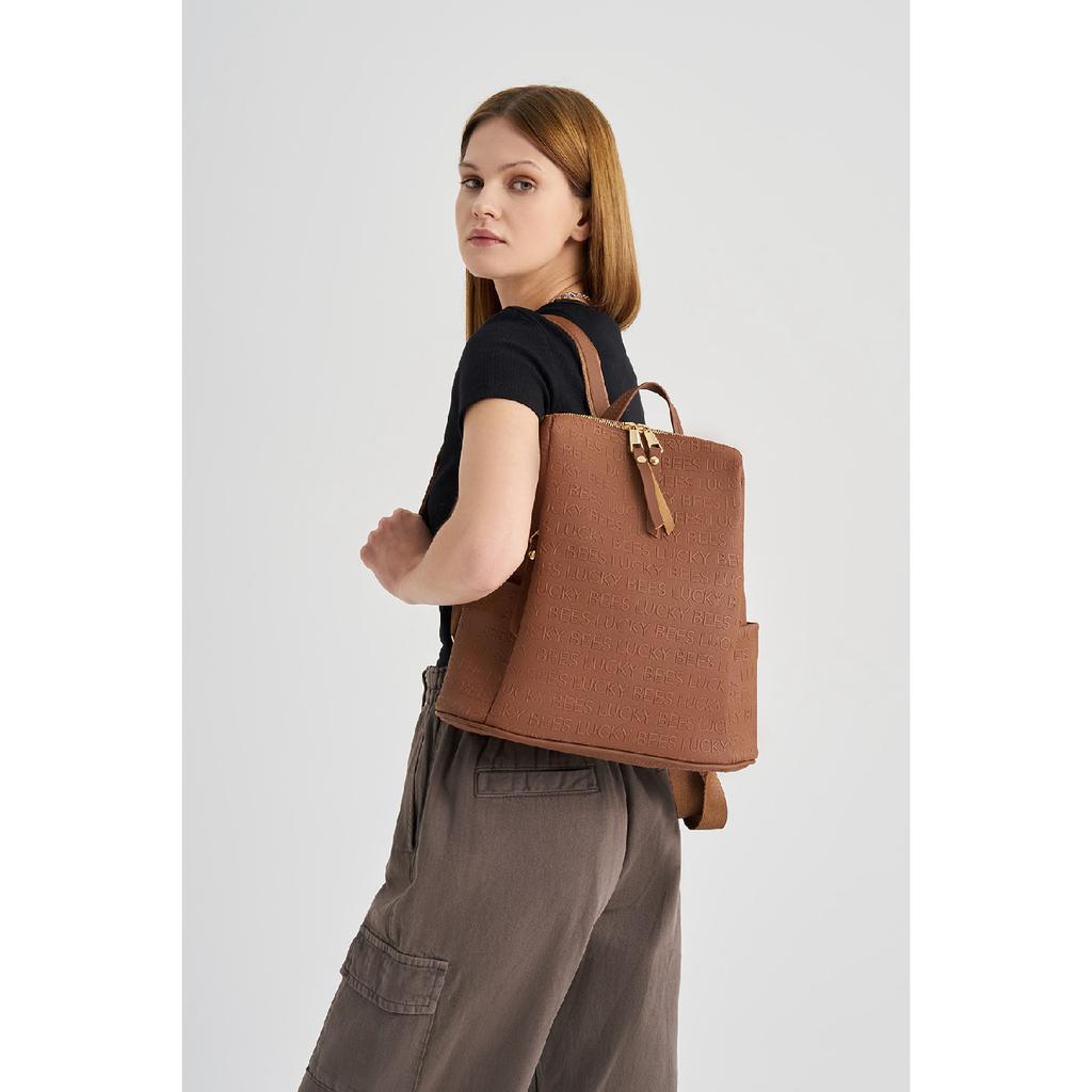 Patterned Women's Large Size Backpack