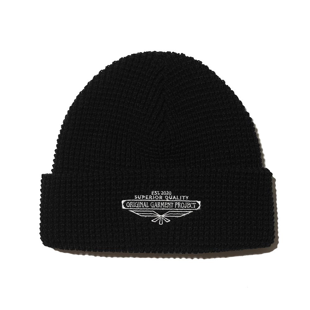 OGARP Original Birdemblem Waffle Beanie Black
