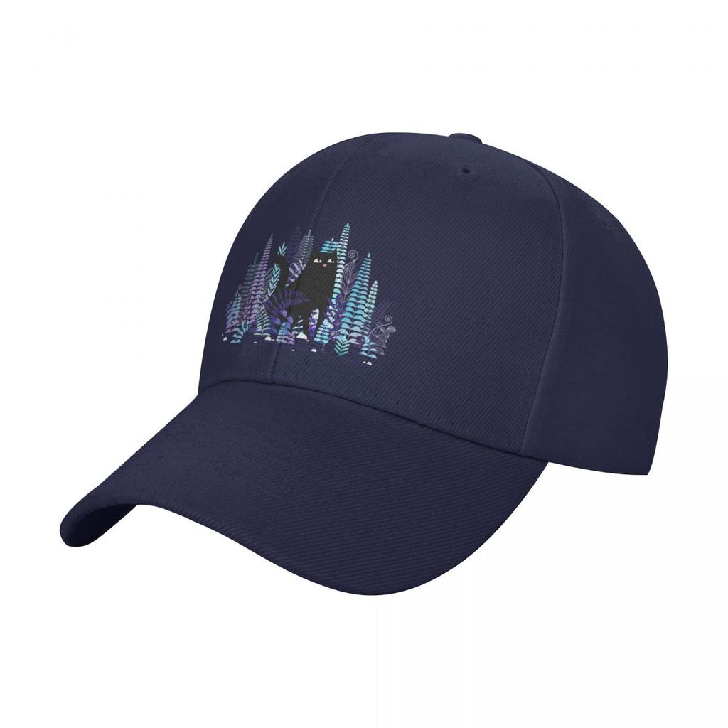 The Ferns (Black Cat Version) Baseball Cap hiking hat Rave fishing caps Unisex tactical cap Caps For Women Unisexs