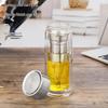 MINGHUI Double-Layer Glass Tea Infuser Bottle