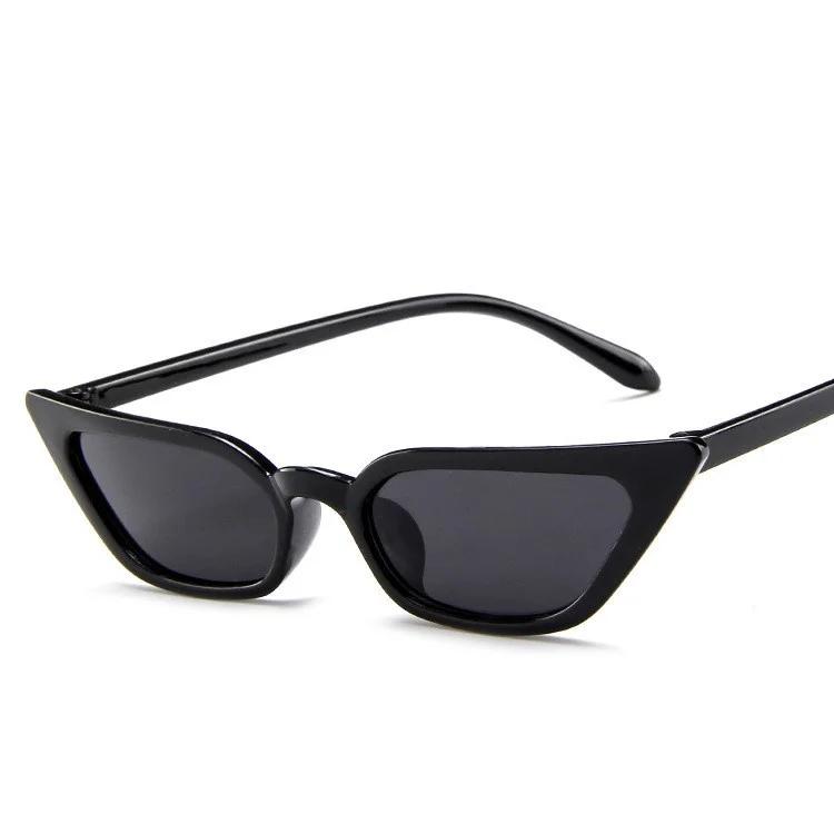 New Cat Eye Sun Glasses Women Small Vintage Designer Sun Glasses Retro Red Purple Ladies Sun Glasses Eyewear Female Shades