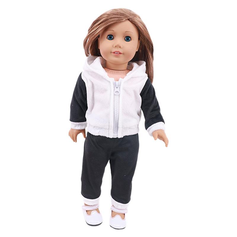 18-inch American Doll Clothes Plush Clothes Animal Suit Duck Panda Giraffe