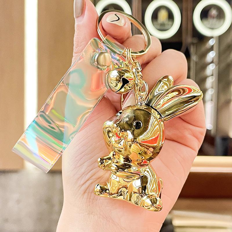 Creative Acrylic Rabbit Keychain & Bag Charm