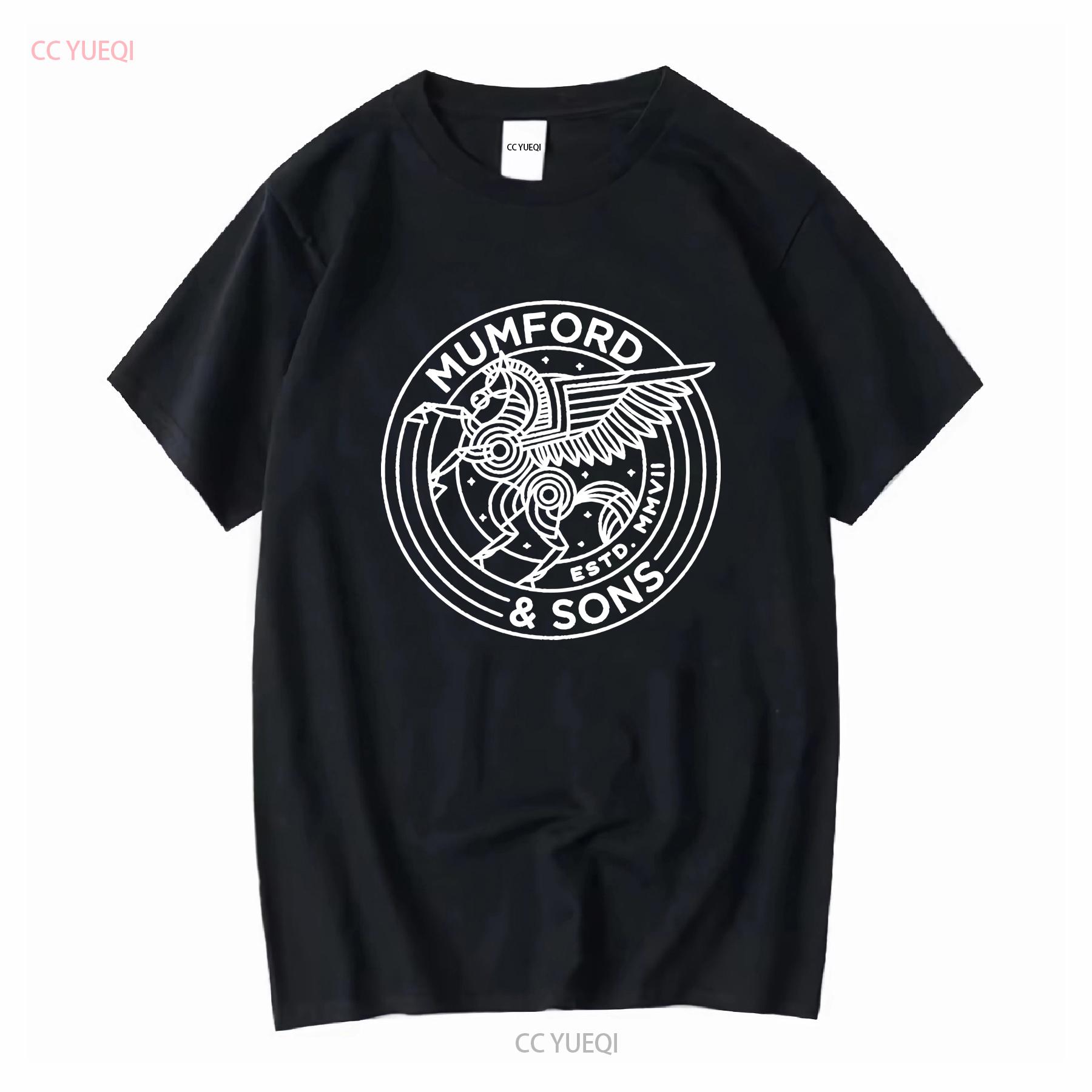 

Mumford Sons T Shirt Indie Rock Mens Medium Concert long or short sleeves vintage Washed Stretched Top For Everyday Wear 4XL