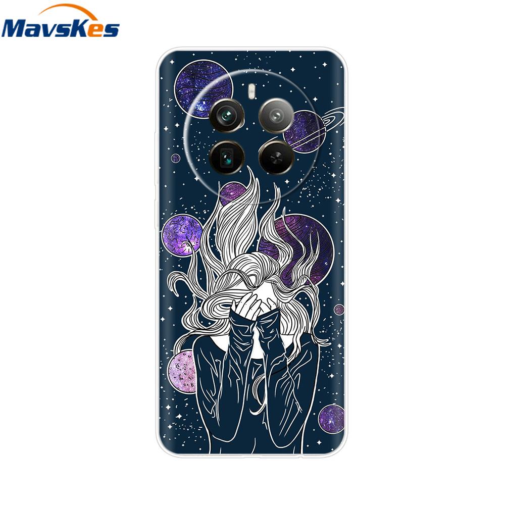 Für Realme 12 Pro Hülle Realme12 Pro+ Niedliche Cartoon Hülle Weiche Klare Silikon Handyhülle Für Oppo Realme 12 Pro Plus 5G TPU Bumper