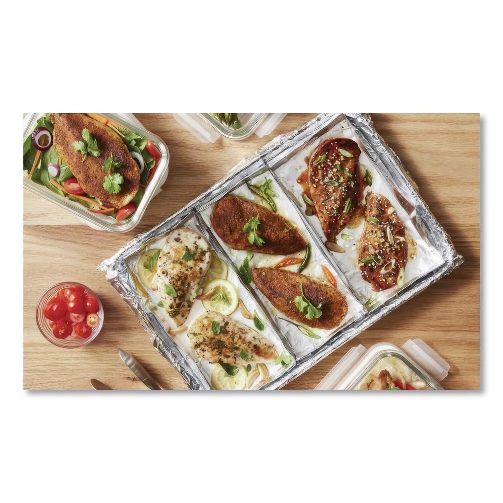 

Wrap Pop-Up Aluminum Foil Sheets, 12 X 10.75, Silver, 500/box United States