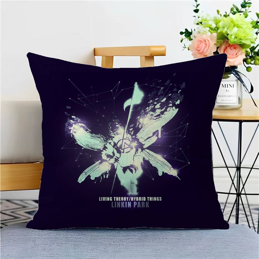 L-Linkin Hot Band Park Maple Design Cushion Cover Happy Autumn Harvest decor Holiday Decorati Pillow Cover