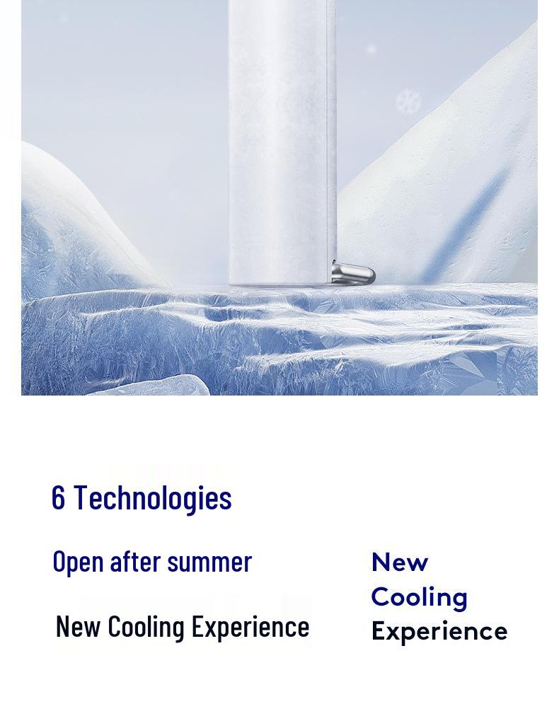 Portable USB-Charging Handheld Ice Pack Fan for Travel, Desktop, and Outdoor Use