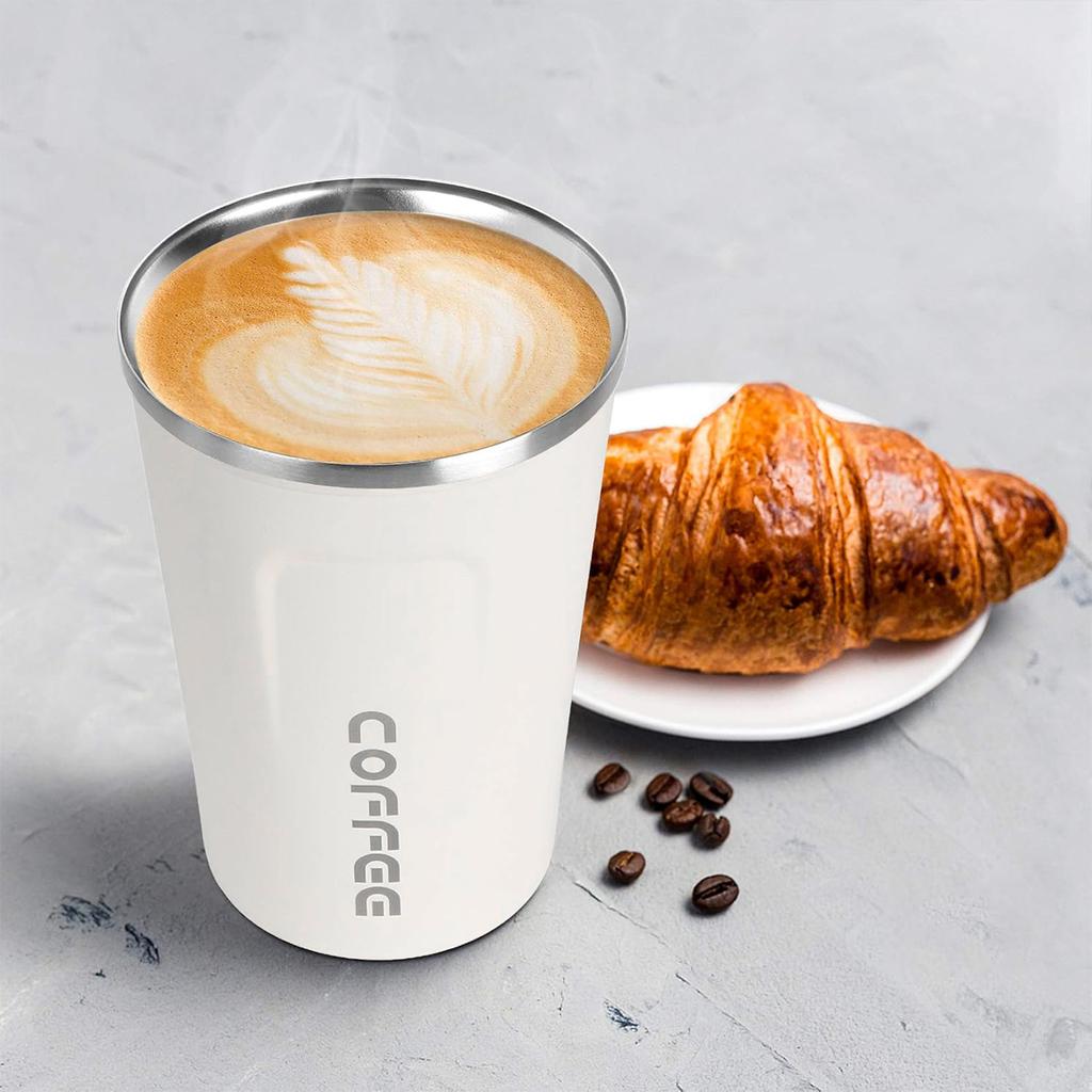 Coffee Insulated Cup, Stainless Steel Mug, Vacuum Insulated Cup, Outdoor Car Portable Water Cup, The Best Gift for Christmas