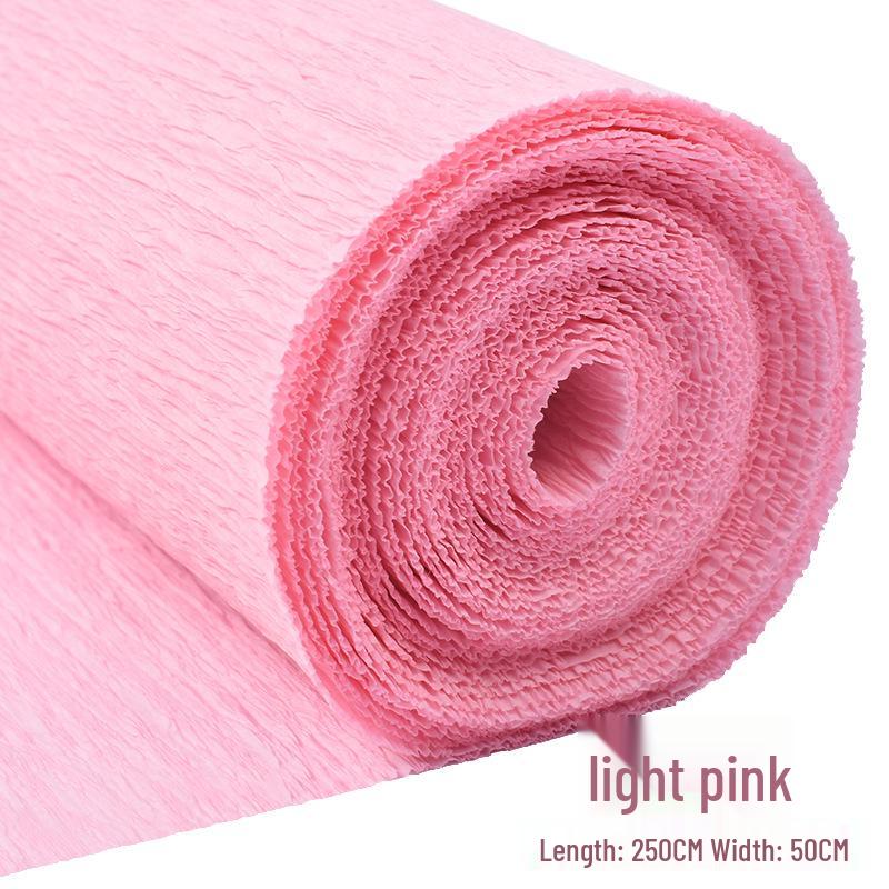 

Утолщенная и удлиненная крепированная бумага: Цветной Гофрированный для DIY Ручной работы Спиральные Цветочные Дизайны