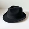 Cappello Fedora Classico Cappello Vintage in Feltro di Lana Cappello da Gentleman Berretto Trilby Uomo / Donna