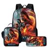 School Bag High Quality Large Capacity Combination Student Burden Reduction Ridge Protection Simple Men'S And Women'S School Bag