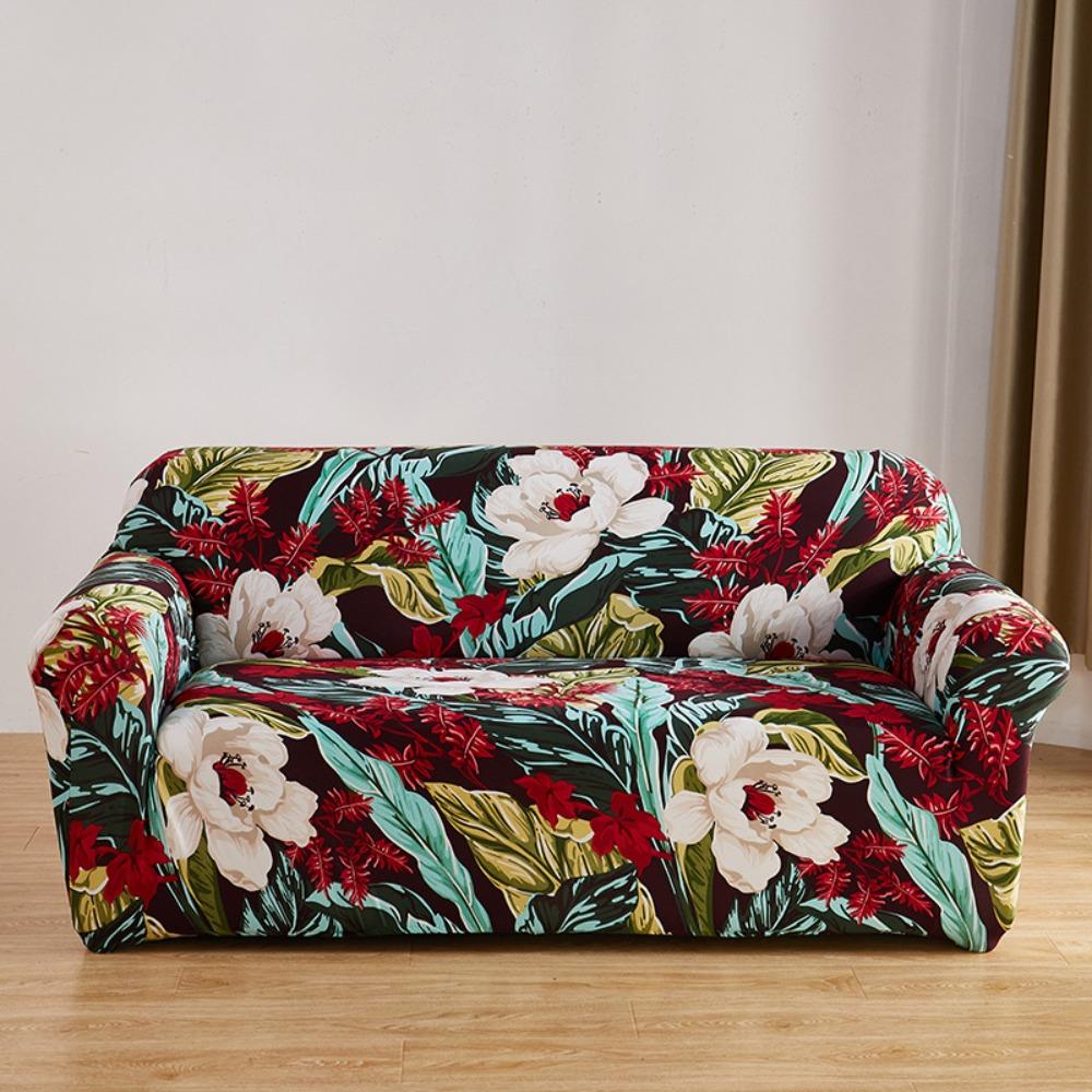 Elastic Sofa Slipcover Full Coverage Non Slip Stretchable Sofa Protector for Home Decor