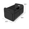 1PC Large capacity car storage box, foldable and multi compartment, with reinforced handles,suitable for camping,home,office use