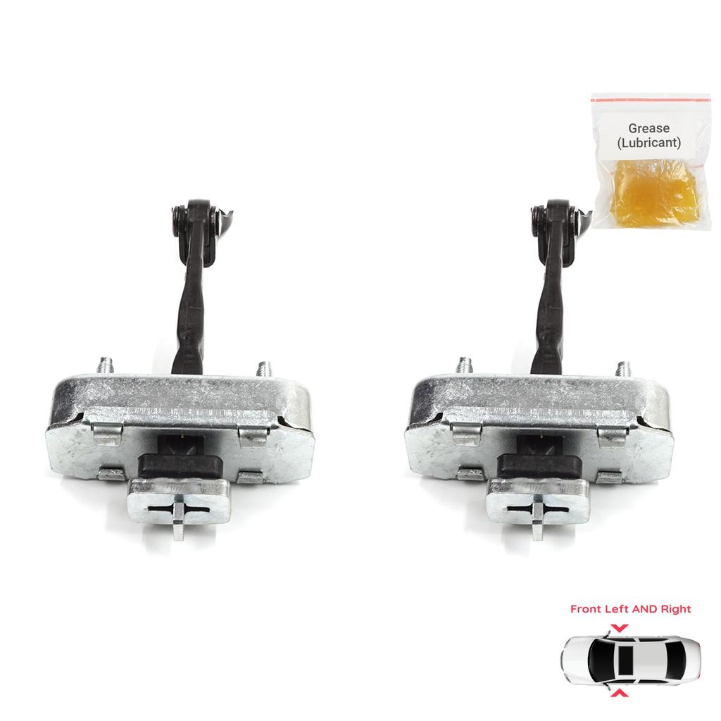 EDP1546-1 2 Pieces Front Door Stop Check Assy Limiter Strap for Toyota Sequoia MK2 XK60 2008-2022 Tundra MK2 XK50 2007-2021 4-Door 68620-0C023
