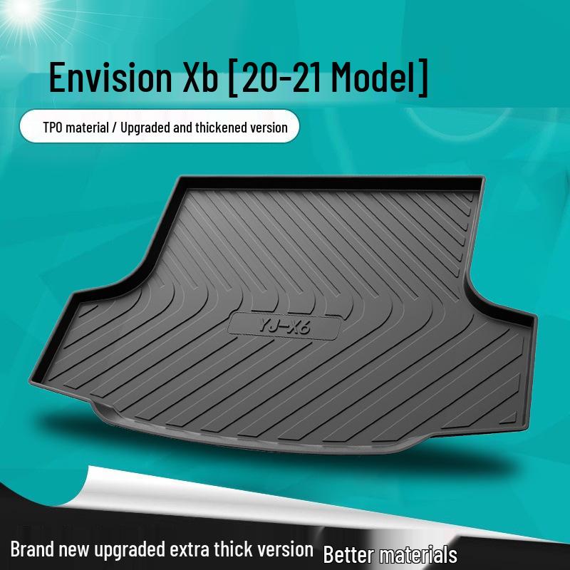 Geely 2021 Vision X6 Trunk Mat - Flat Tail Box Mat for New Model