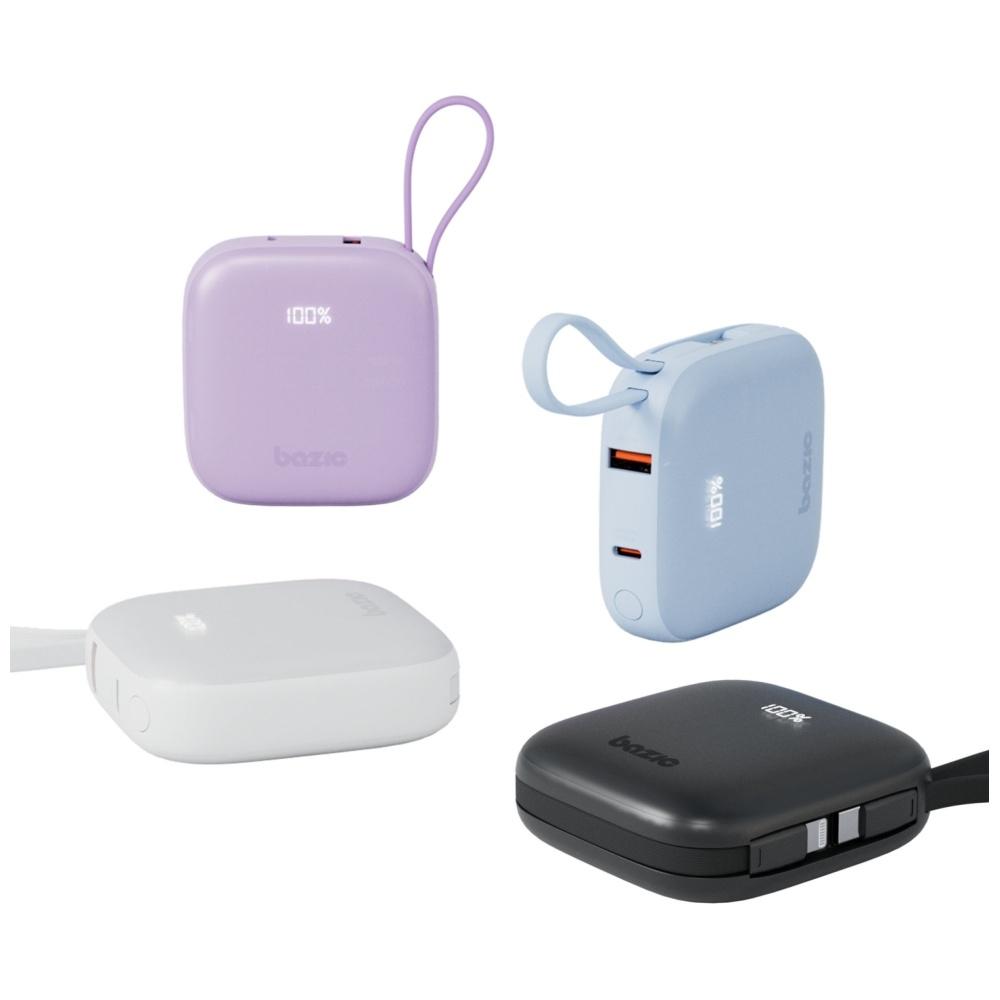 PowerBank 4w1 Bazic Fusion 10000mAh      PD20W USB-C/Lightning czarny