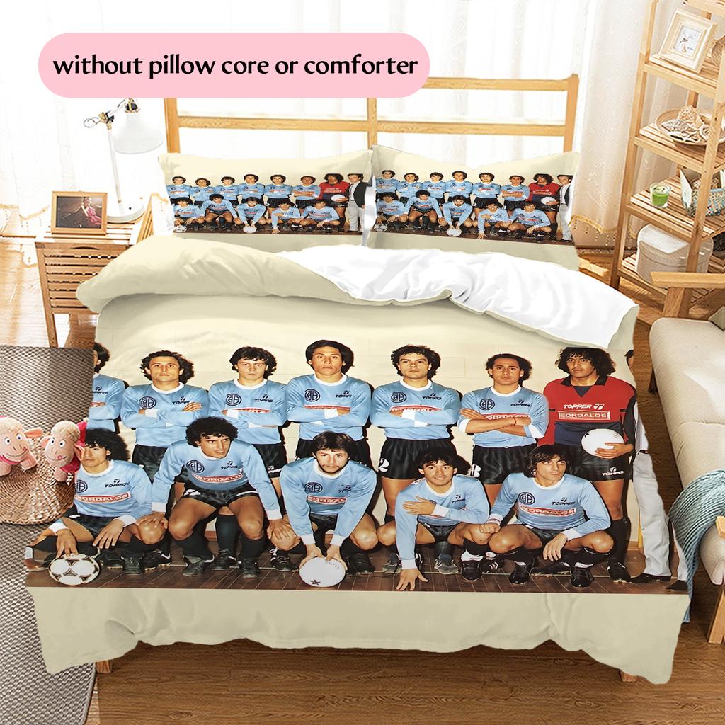 Belgrano Athletic Club Pattern Bedding Home Decoration Birthday Gift (1 * duvet cover + 2 * pillowcase, without core)