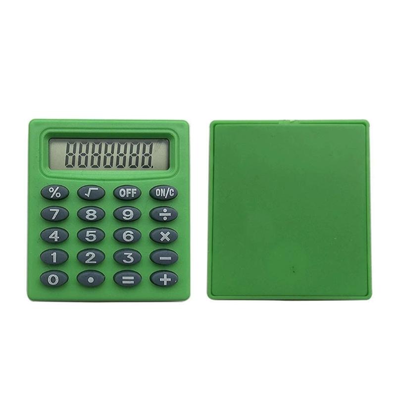 Boutique Stationery Student Calculator 8 Digits Display Basic Math Functions ABS Lightweight Design