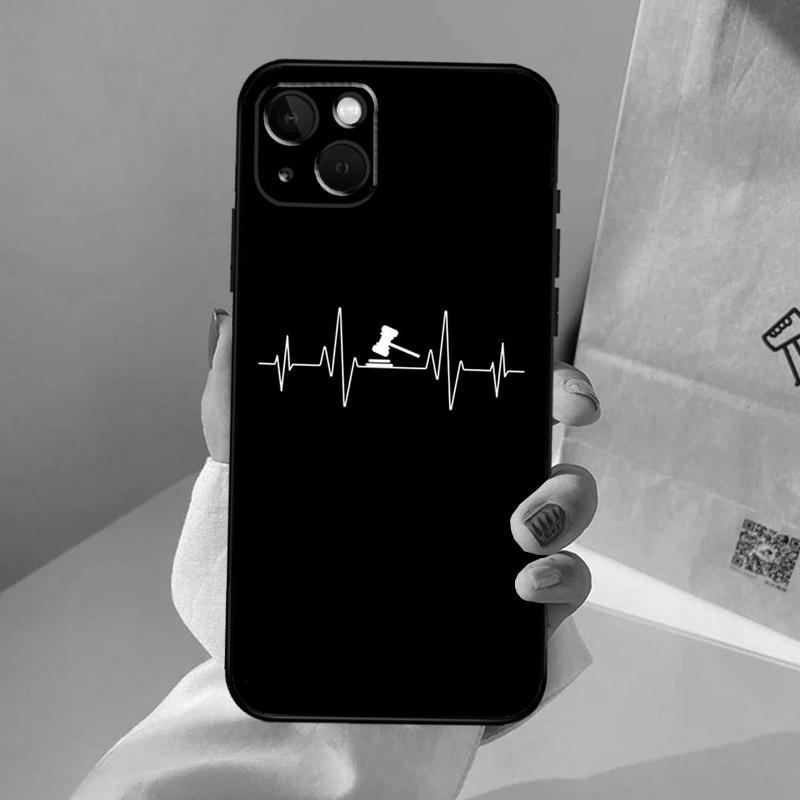 Gesundheitsstudent Anwalt Richter Fallhülle Für iPhone 16 15 14 12 Pro Max 11 13 Pro Max X XR XS MAX Plus 12 Mini Hülle
