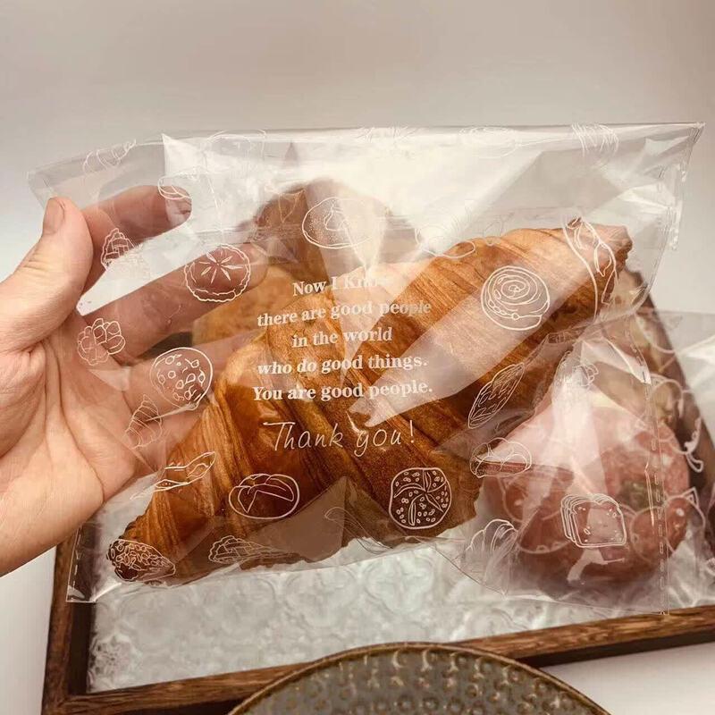 Transparent Self-Sealing Food Packaging Bags