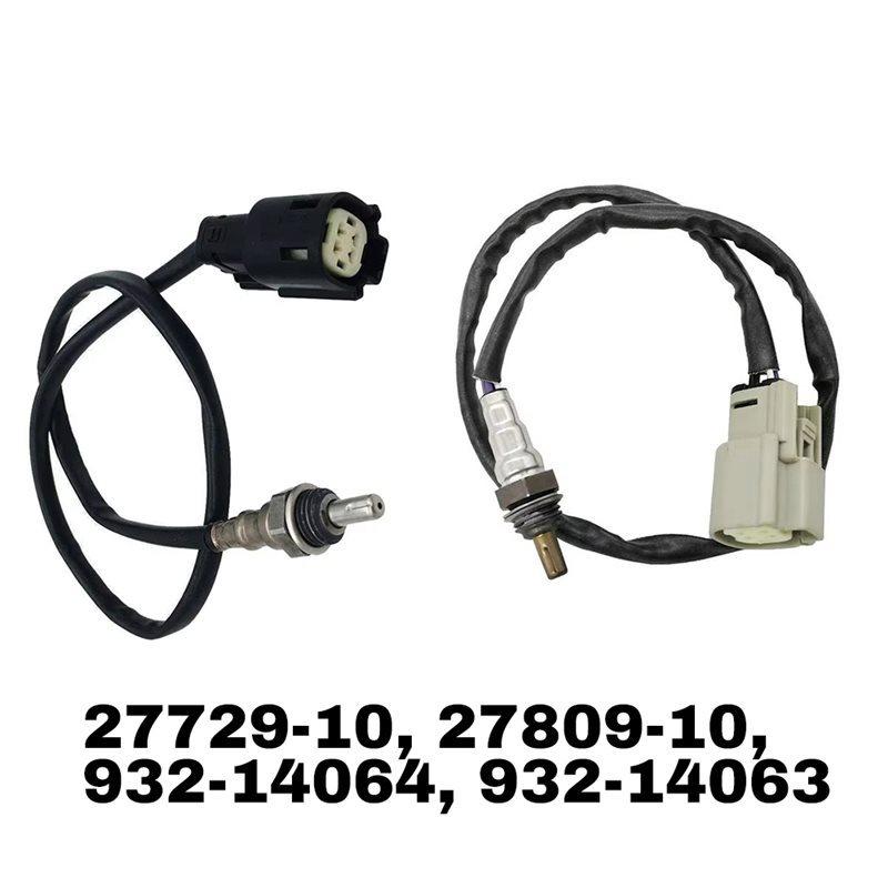 Front+ Rear Oxygen O2 Sensors 27809-10& 27729-10 932-14064 932-14063 For Davidson Electra Glide Road King Tri