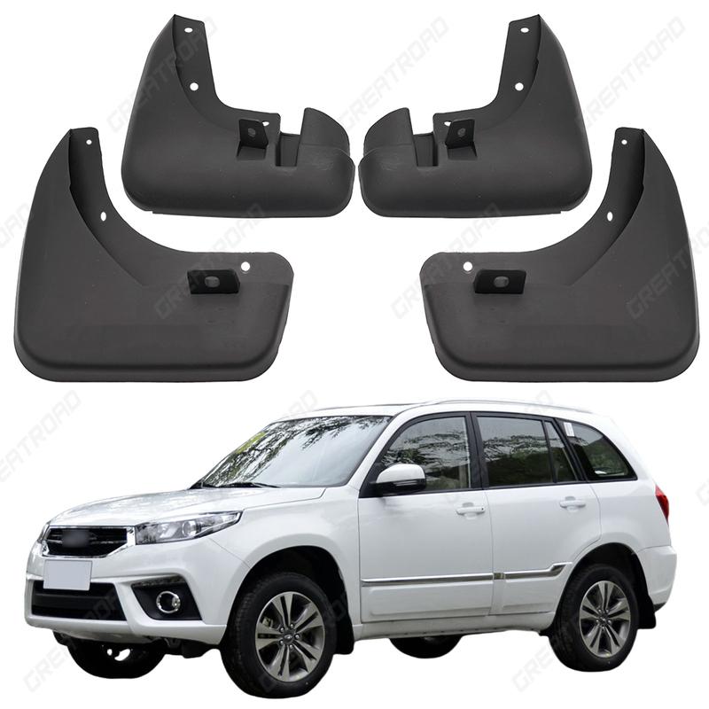 4Pcs Durable ABS Mud Flaps For Chery Tiggo 3 2014~ 2015 2016 2017 2018 Splash Guards Mudguards Fender Car Accessories