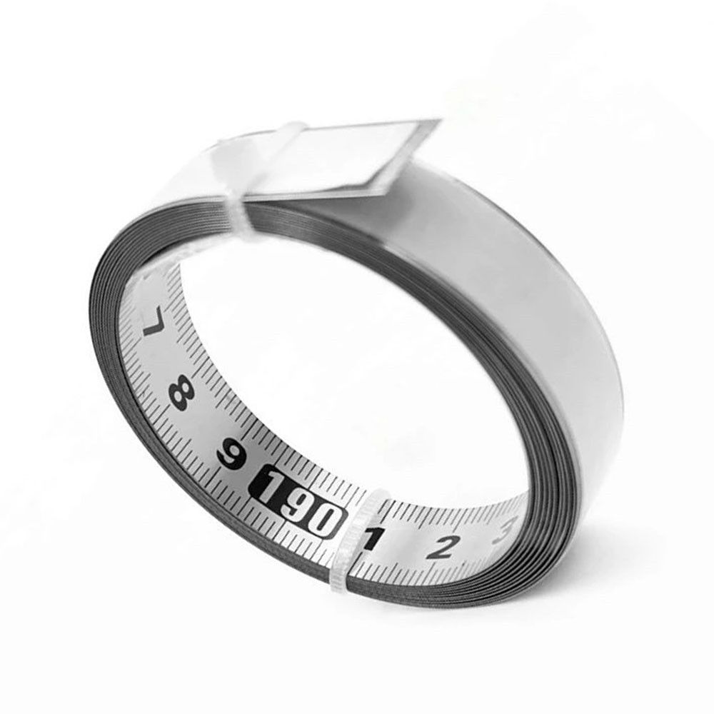 

Износостойкая Т-образная направляющая, рулетка с метрической шкалой, линейка, самоклеящаяся, нержавеющая сталь