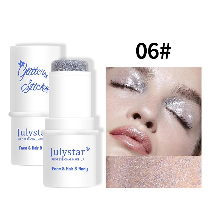 8 Sequins Stage Makeup Face Glitter Eyeshadow Beauty Glitter Waterproof Body Glitter Stick