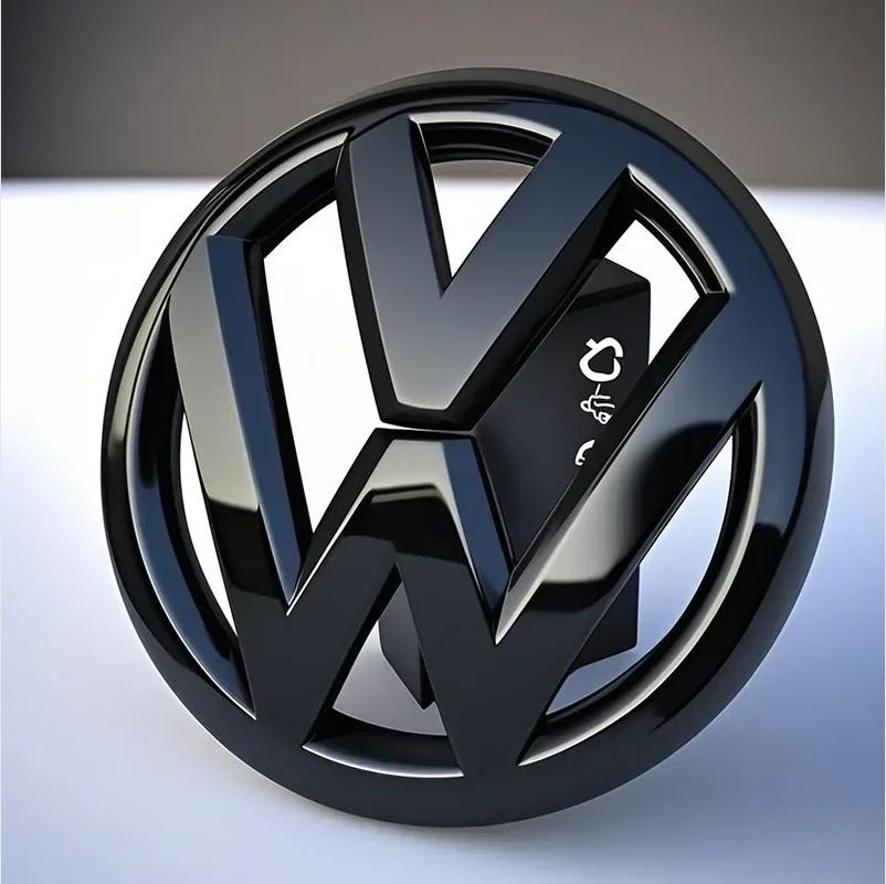 LVAXC1 2pcs Car Logo Front Grille Rear Trunk Emblem Sticker For VW GTI Golf MK6 MK7 Polo Passat CC Tiguan T-ROC Jetta Arteo Accessories