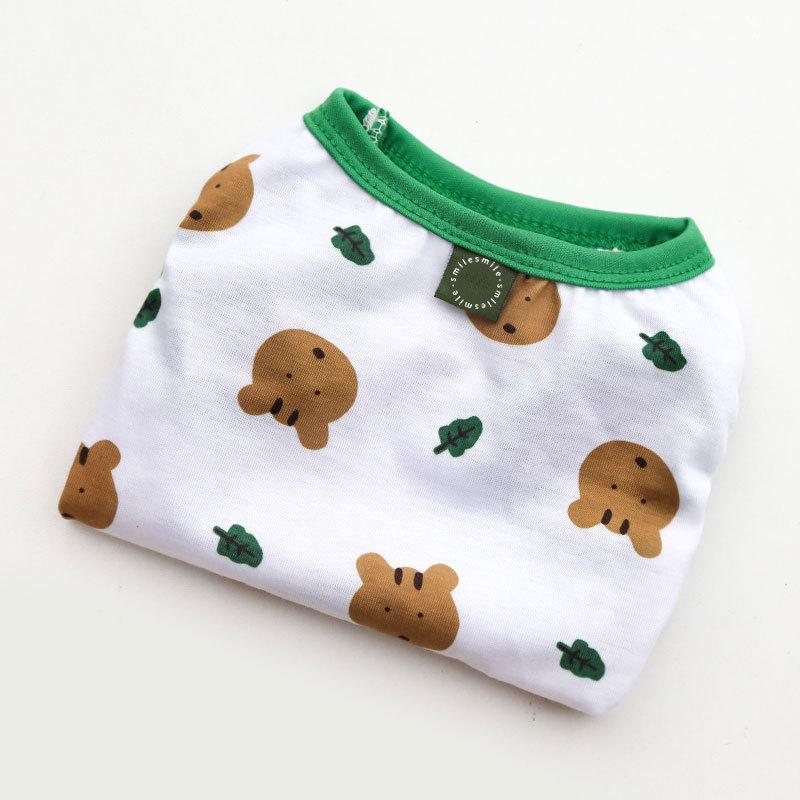 Small, Medium and Large-sized Dog and Cat Pet Clothes, New Cartoon Teddy Dog Vests for Spring and Summer, Bichon Frise