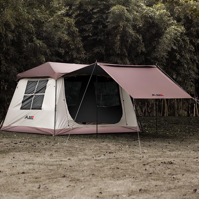 Beishanlang ZL107 Automatic Ridge Camping Tent with Canopy