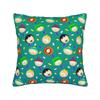 Cartoon Souths Parks Christmas Pillowcase Soft Cushion Cover Decorations  Throw Pillow Case Cover Bedroom Square