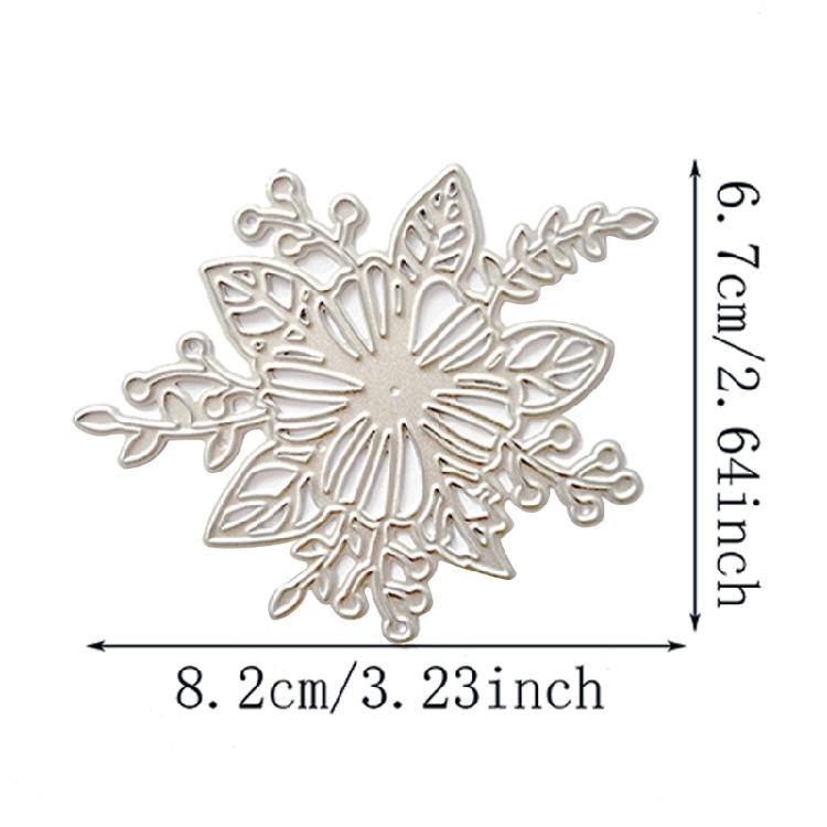 Metal Cutting Dies Pretty Flower Scrapbooking Stencil Card Embossing DIY Photo