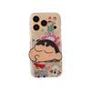 Shin-chan Trumpet Stand iPhone Case for 16ProMax/15/14