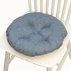 OEING Round Linen Chair Pad