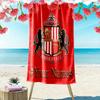 Custom Name Sunderland AFC Print Beach Towel, Large Soft Quick Dry Towel for Beach Camping Swimming -HE137