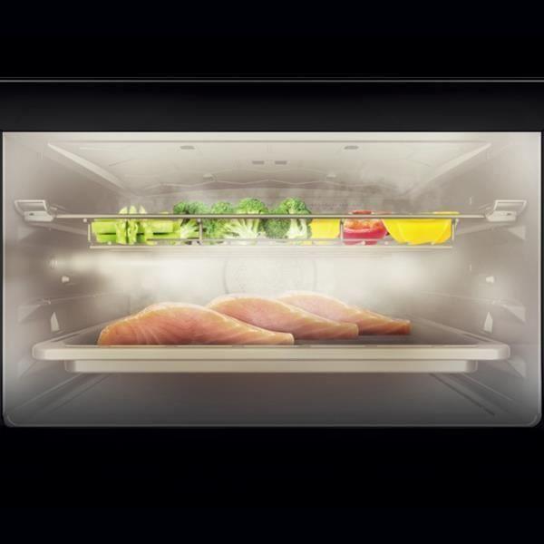 Micro-ondes grill + Chaleur tournante + Vapeur - PANASONIC - NN-CS88LBEPG