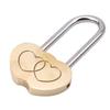 Hot Sale Padlock Love Lock Engraved Double Heart Valentines Anniversary Day Gifts Couple Christmas Gift