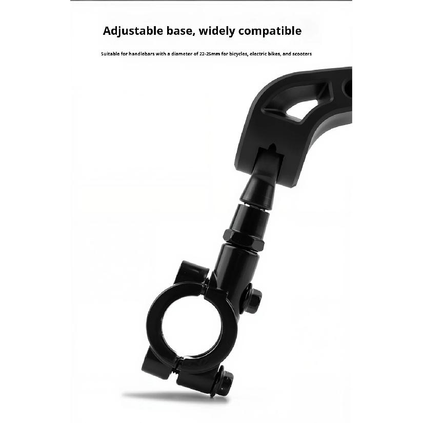 2PCS 360 Rotating Bicycle Mirror Wide Range Adjustable for Bicycle Electric Reflec Reflector Retrovisor Moto For Bycicle