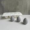 Odorless Easter Egg Mold 8 Holes Eggs Mould Chocolate Silicone Mold  Candle Making