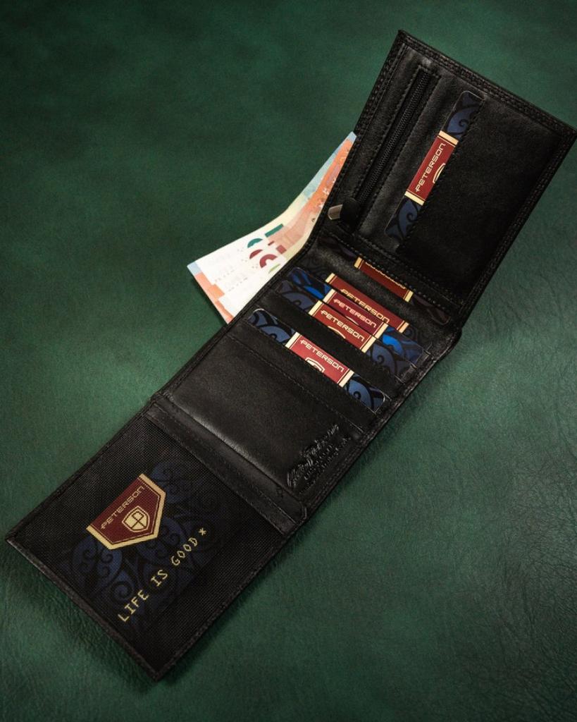 Men's Leather Card Wallet - Peterson