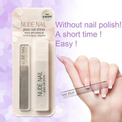Semi Conduct Polish Nude Nail - Natural Nail Shiner 2pcs