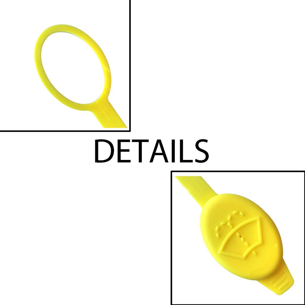 1X For Opel Vauxhall Astra Corsa Zafira 13118170 Car Windshield Wiper Washer Fluid Reservoir Tank Bottle Cap Replacement 6450562