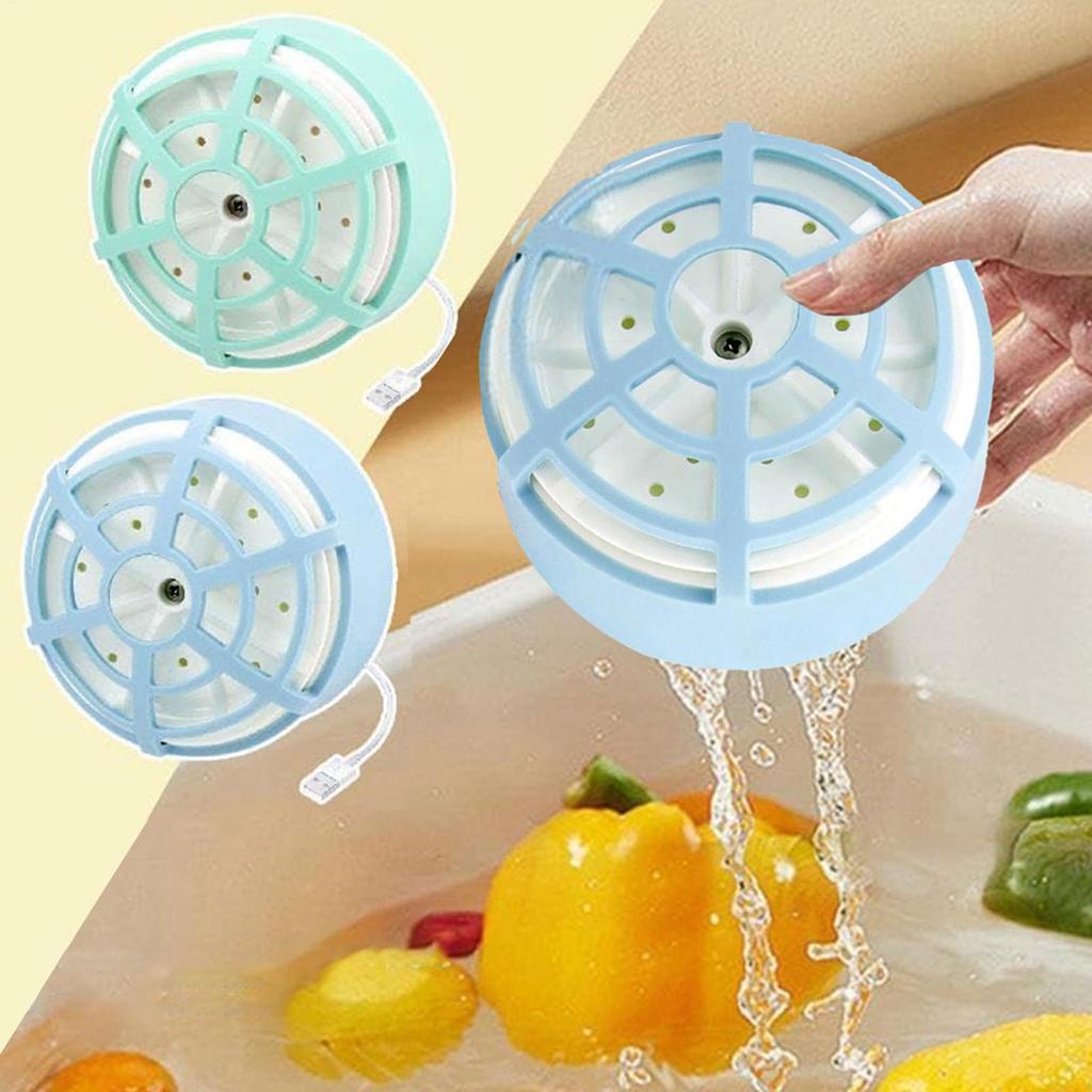 Fruit And Vegetable Washer Fruit Purifier Cleaning Machine Healthy Eating Salad Making Waterproof Tool For Camping Dorm Travel