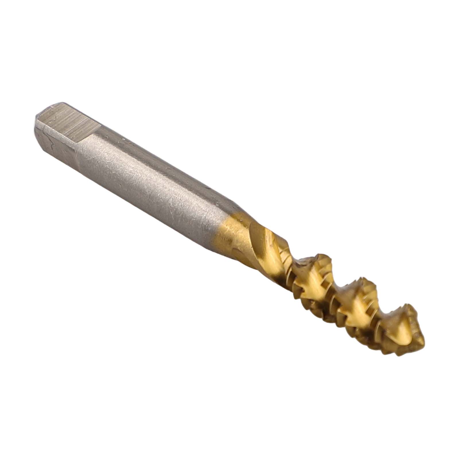 For Tapping Machines High Speed Steel Tap Upward Chip Removal Wear-resistant Clear Threads Spiral Groove Design China Mainland